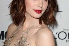 Lily Collins Cum Museum